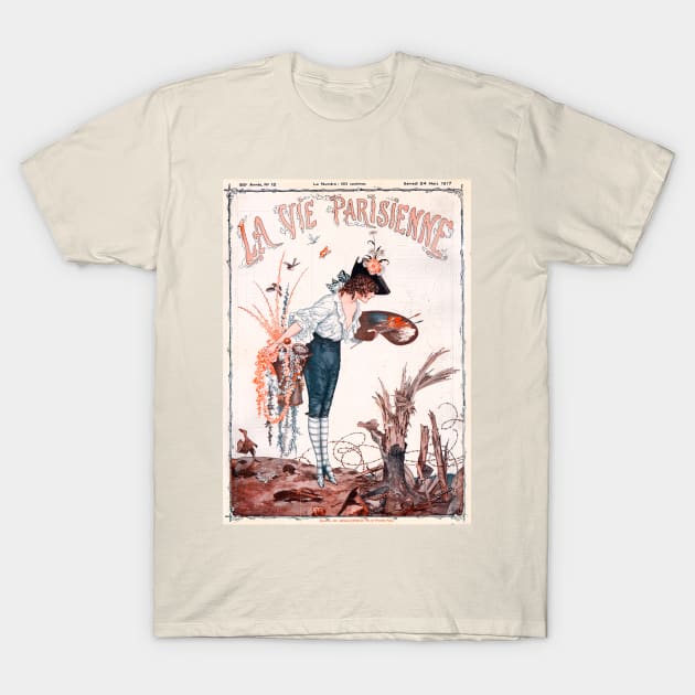 La Vie Parisienne, 1917 T-Shirt by WAITE-SMITH VINTAGE ART